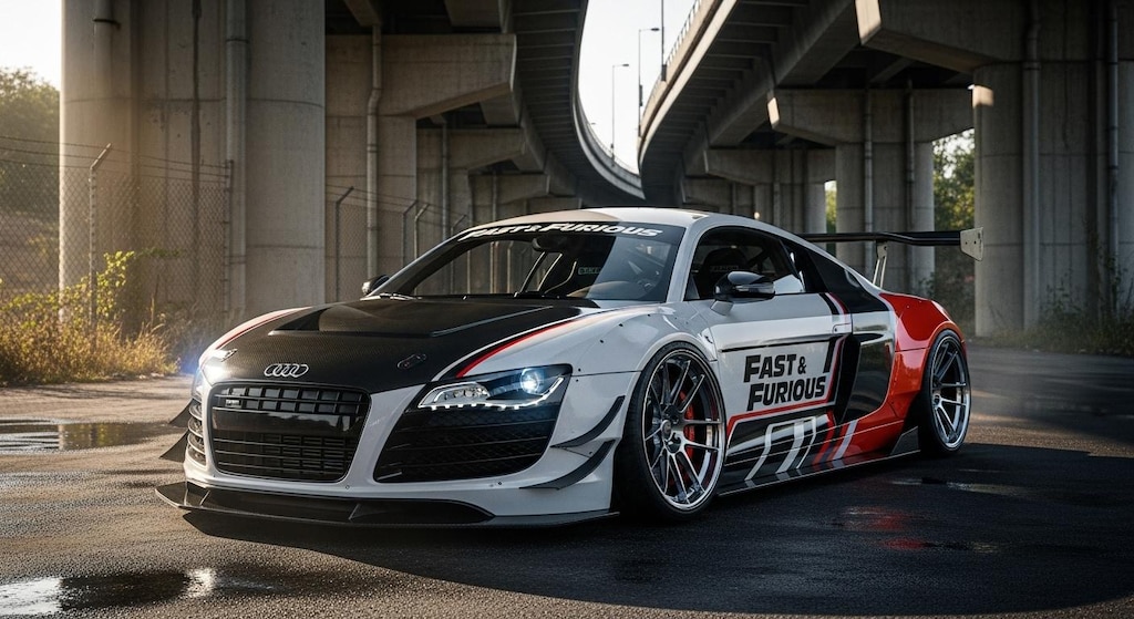 ワイルドスピードアウディR8