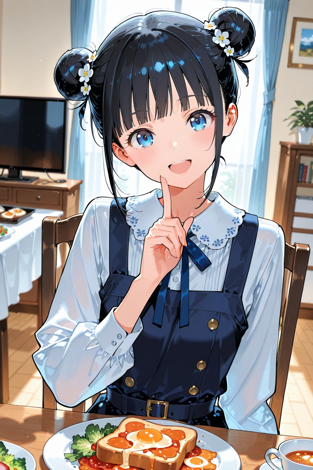 おだんごちゃん🍡✨と朝ごはん🍚✨　6/22