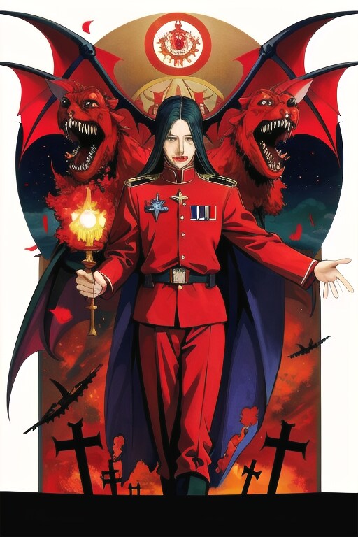 鮮血の撃墜王 ドラキュラ紀元一九一八 | の人気AIイラスト・グラビア