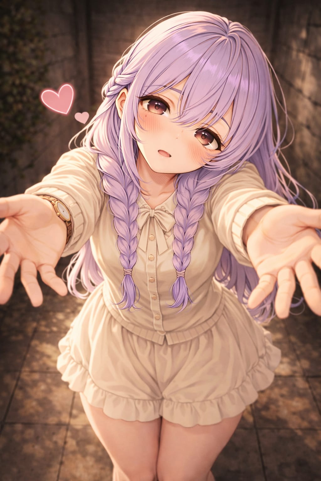 ここなら誰も来ないよ？