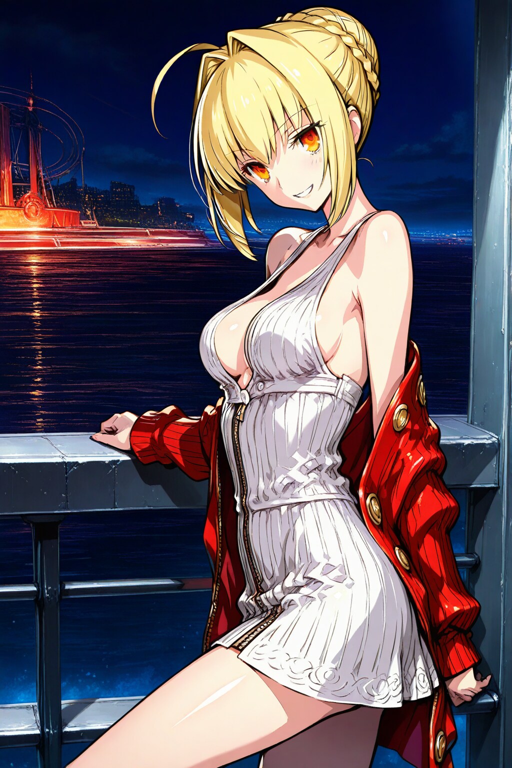 『……もちろんこのまま余を帰すわけではあるまいな？（誘惑＆清楚）』ネロ＝クラディウス