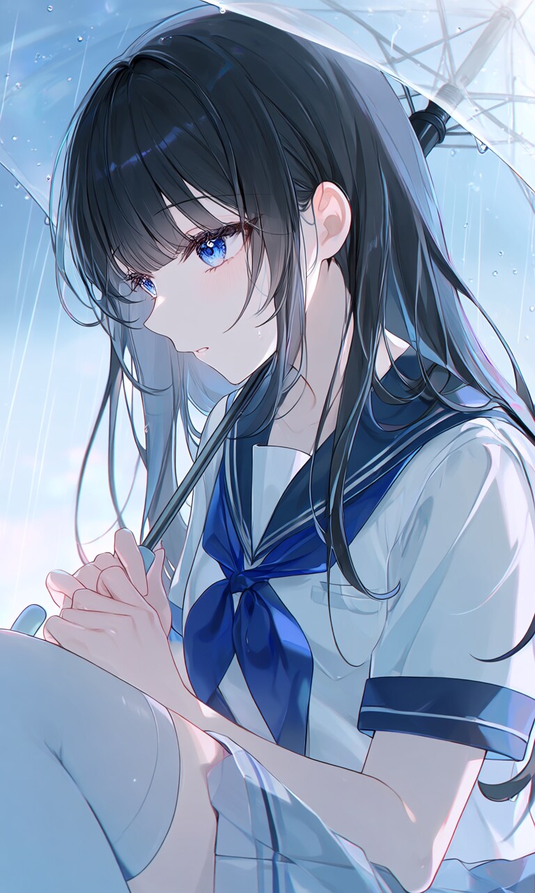 雨の日のNADEちゃん