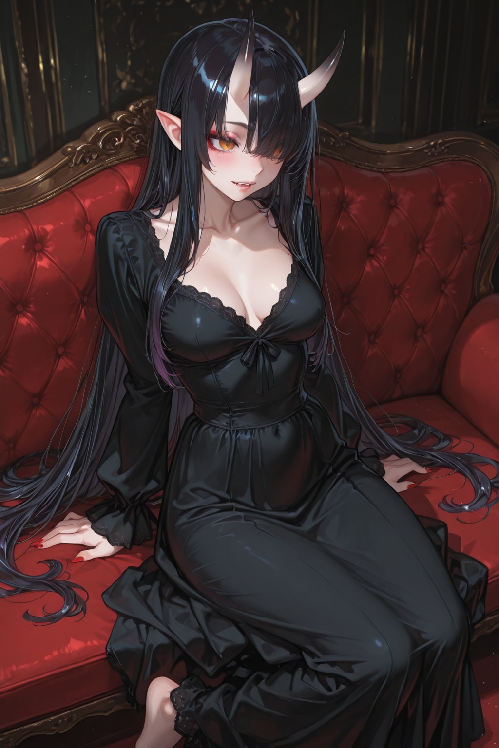 異世界探訪　同郷の鬼娘をお持ち帰り うちの子 リゥファ