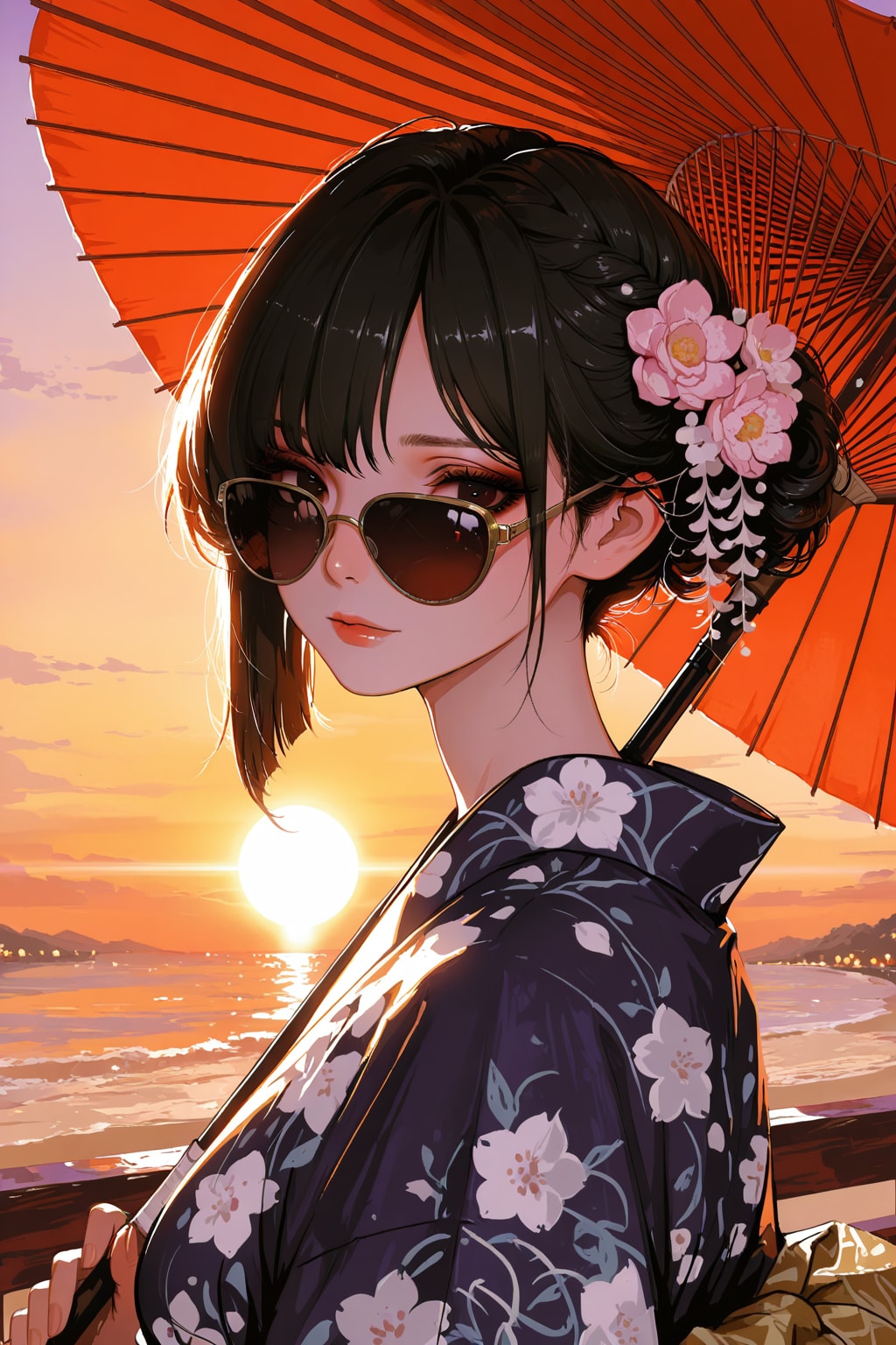 着物サングラス