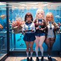 ギャルと水族館 5枚目