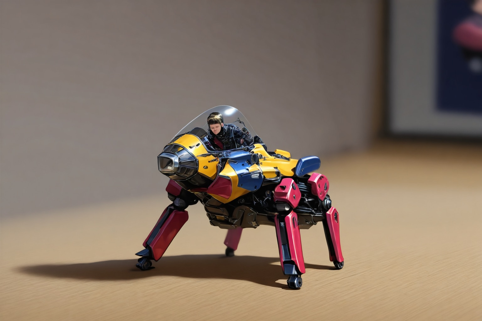 戦闘ロボット風フィギュア | の人気AIイラスト・グラビア