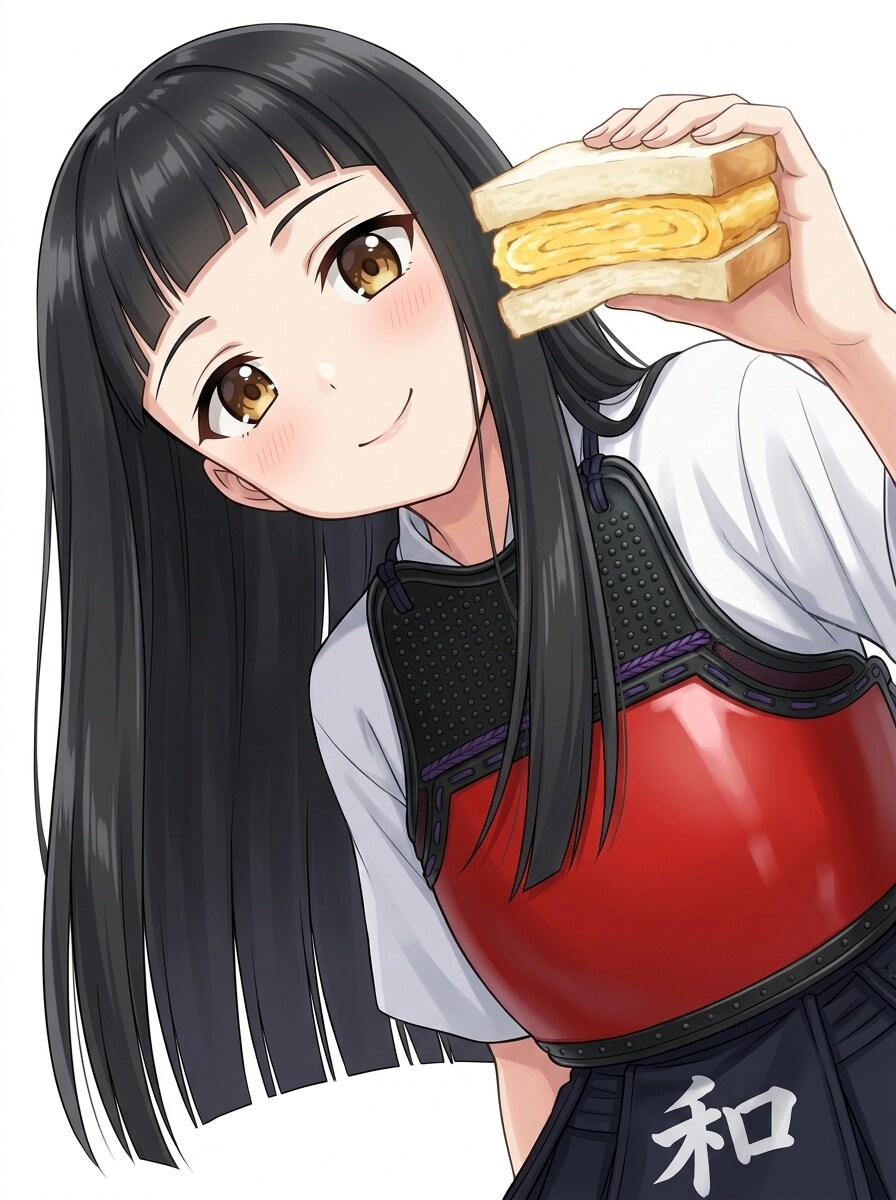 ぱっつん剣道少女