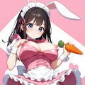 バニーメイド（panchira） 7枚目