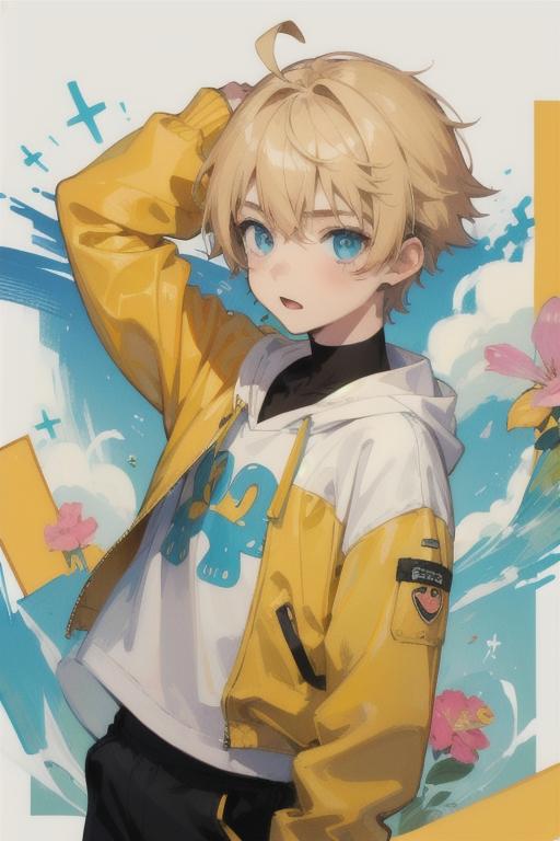 kawaii 1boy