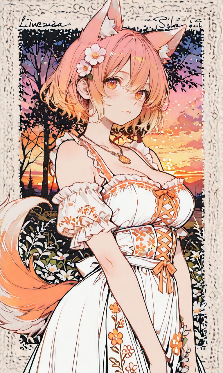 けもみみ娘 | の人気AIイラスト・グラビア