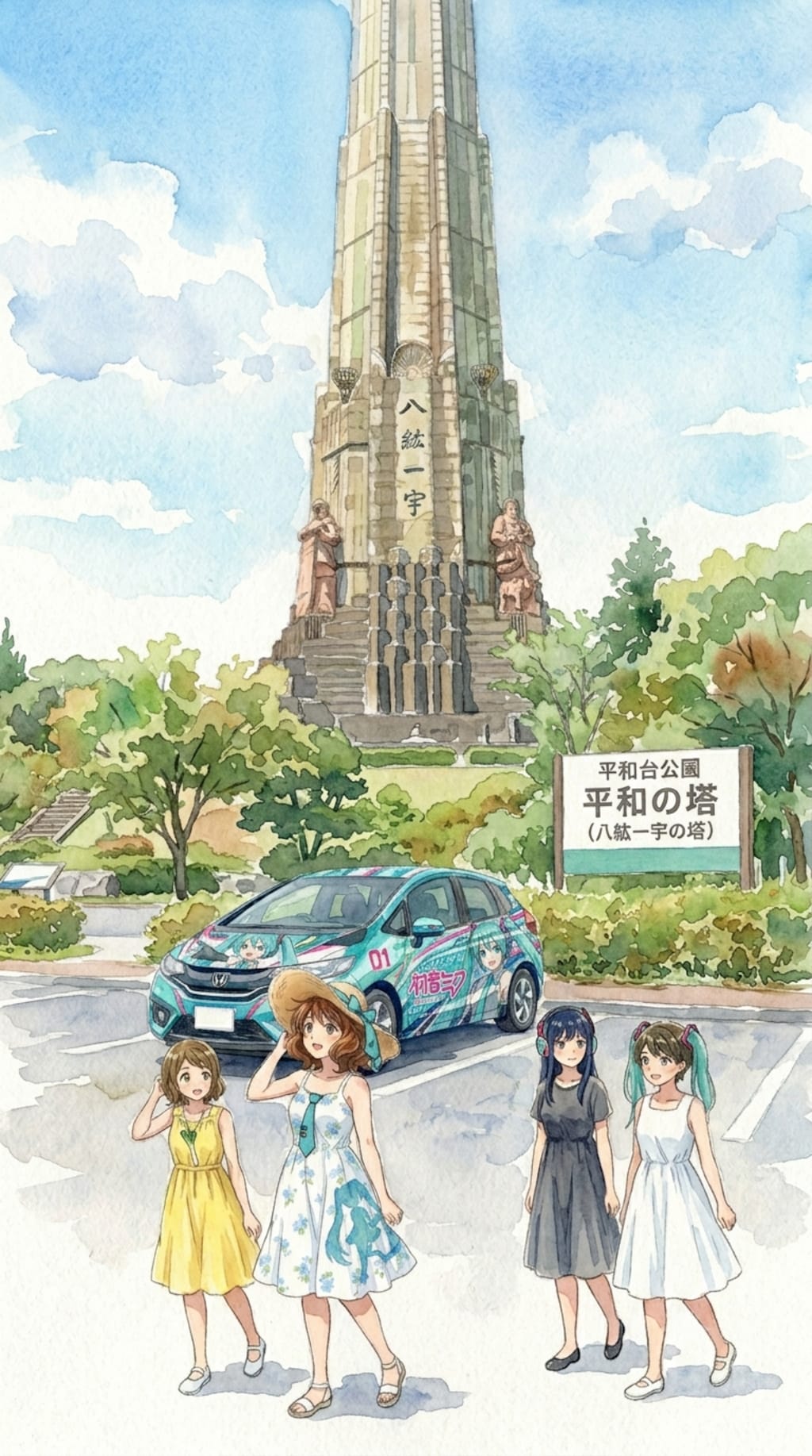 黄前久美子（ホンダFIT）
