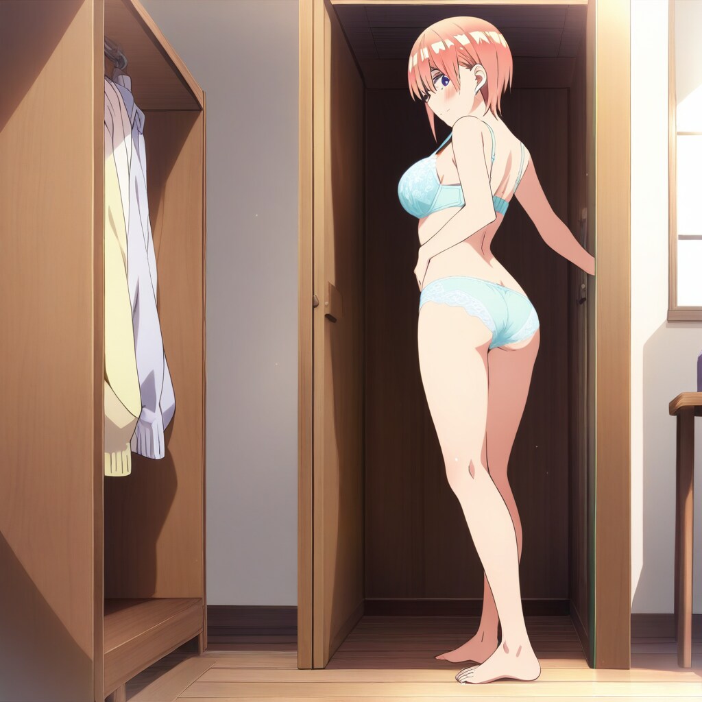 イチカ着替え中