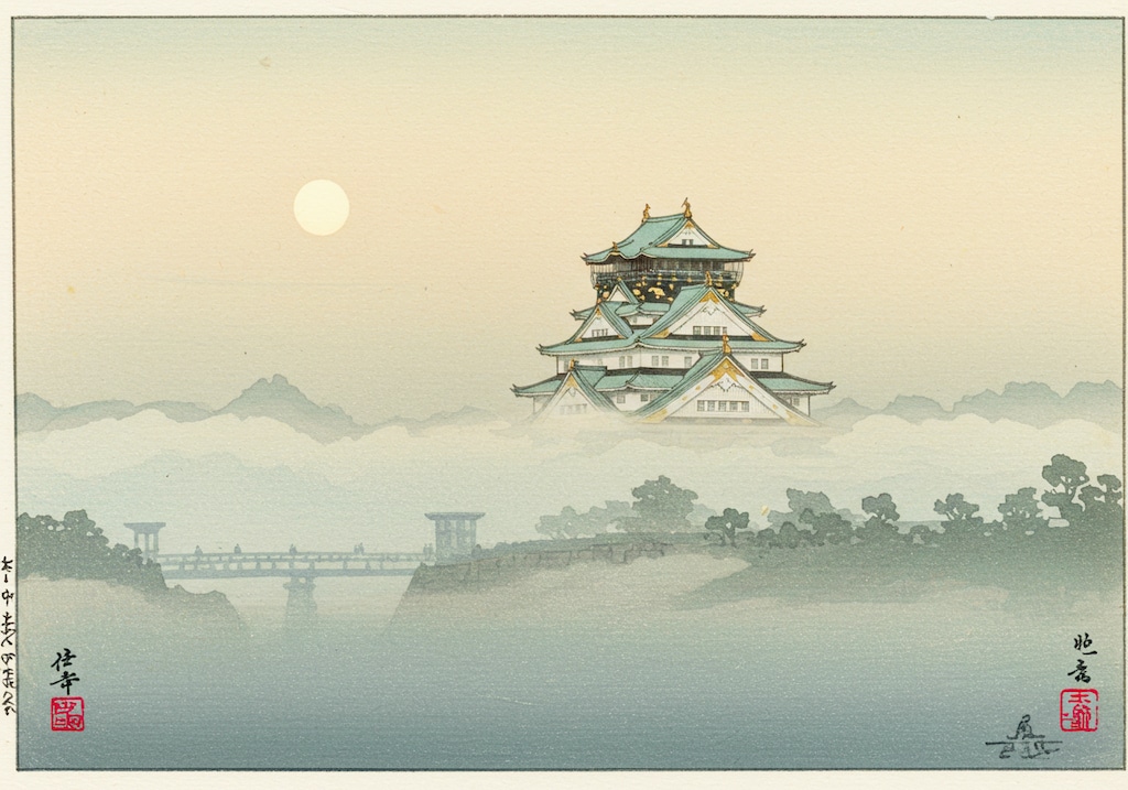 朝霞～大阪今昔