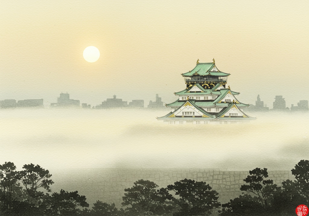 朝霞～大阪今昔