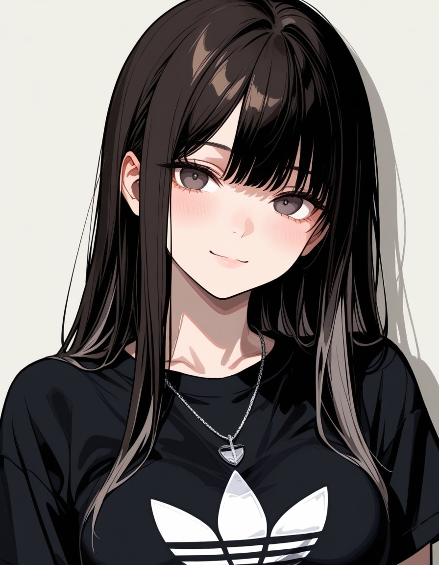 黒Tの子 | の人気AIイラスト・グラビア