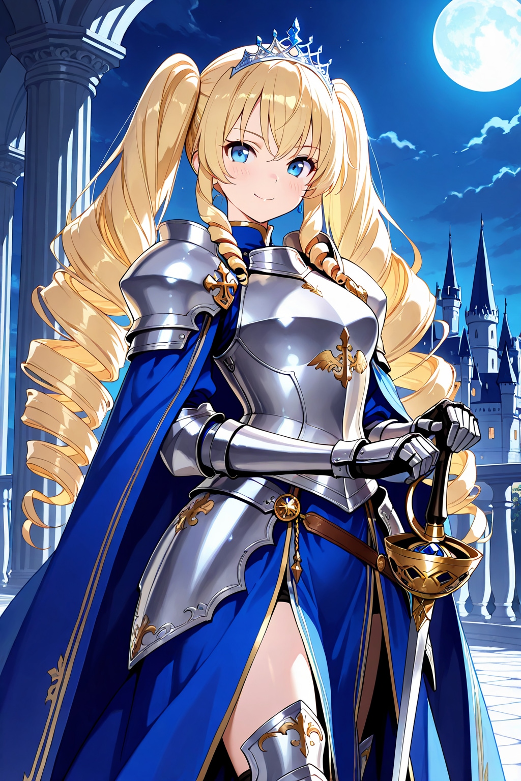 ドリルツインテ姫騎士