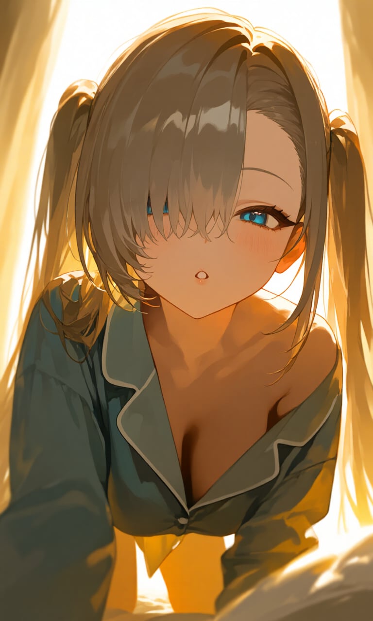 寝起きのアスナちゃん