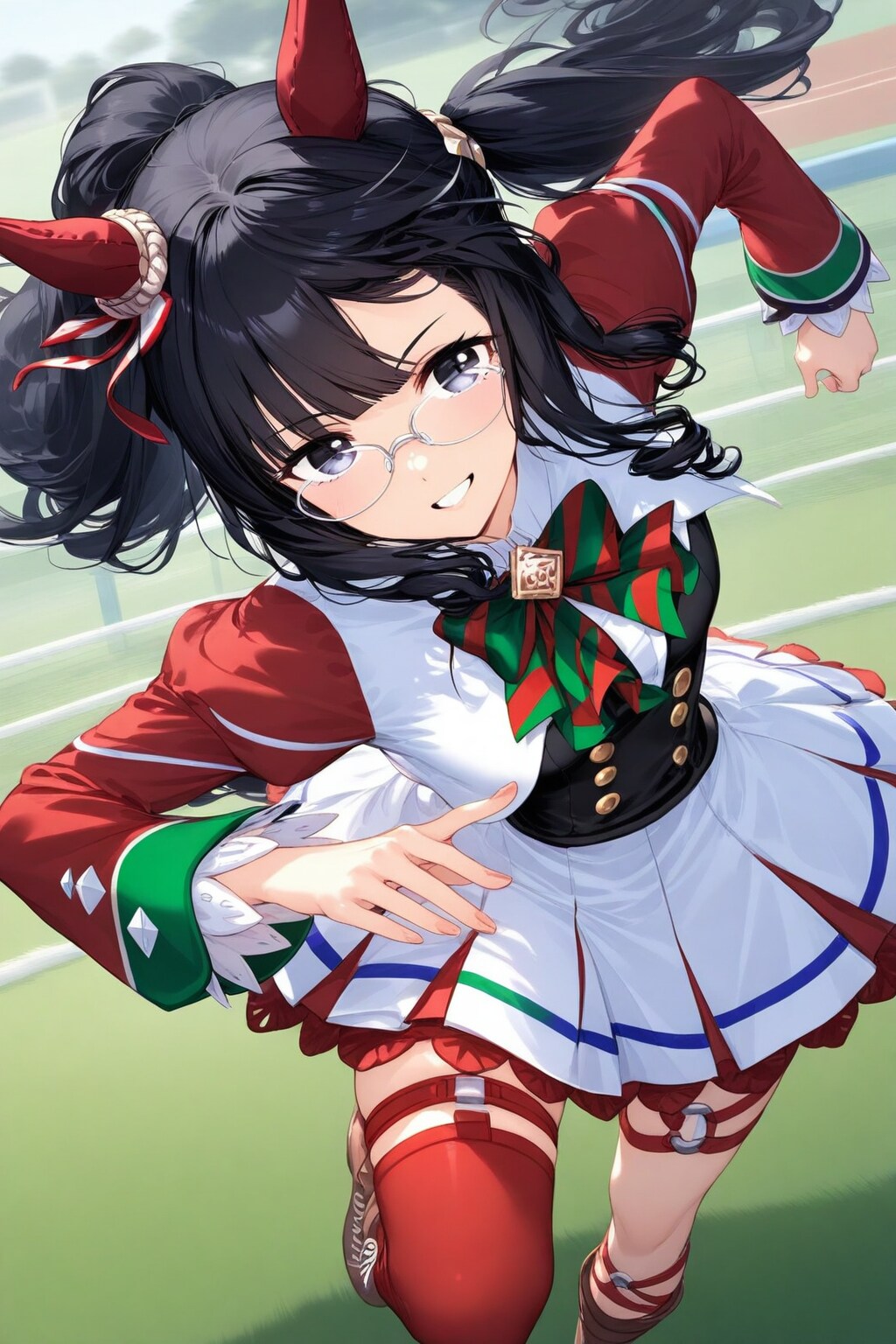 速い！速い！ナイスネイチャ・・・じゃない？！　　　　あれは・・・ムネナイスネーチャン！！🏇　　　　　　🦉 犬浦るか子 🦉 ２６２