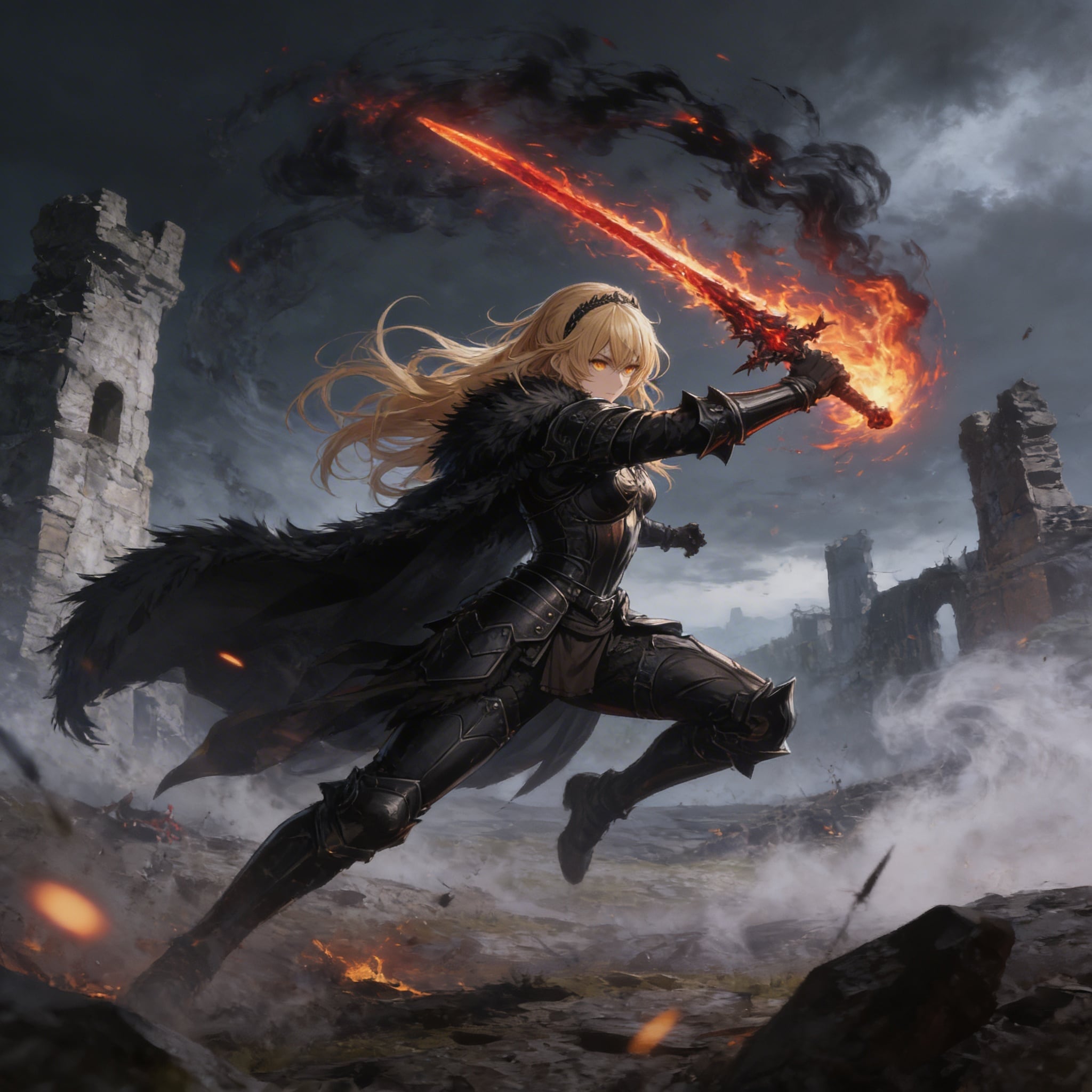 ブロンドの女騎士さん943 | の人気AIイラスト・グラビア