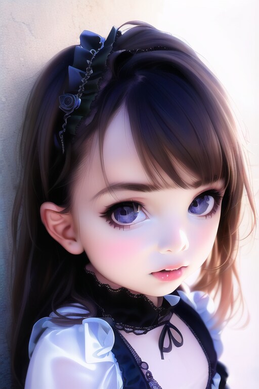 実写風テイストな女の子