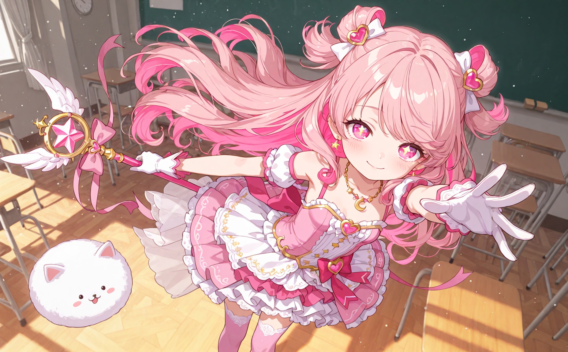 ピンク髪いろいろー