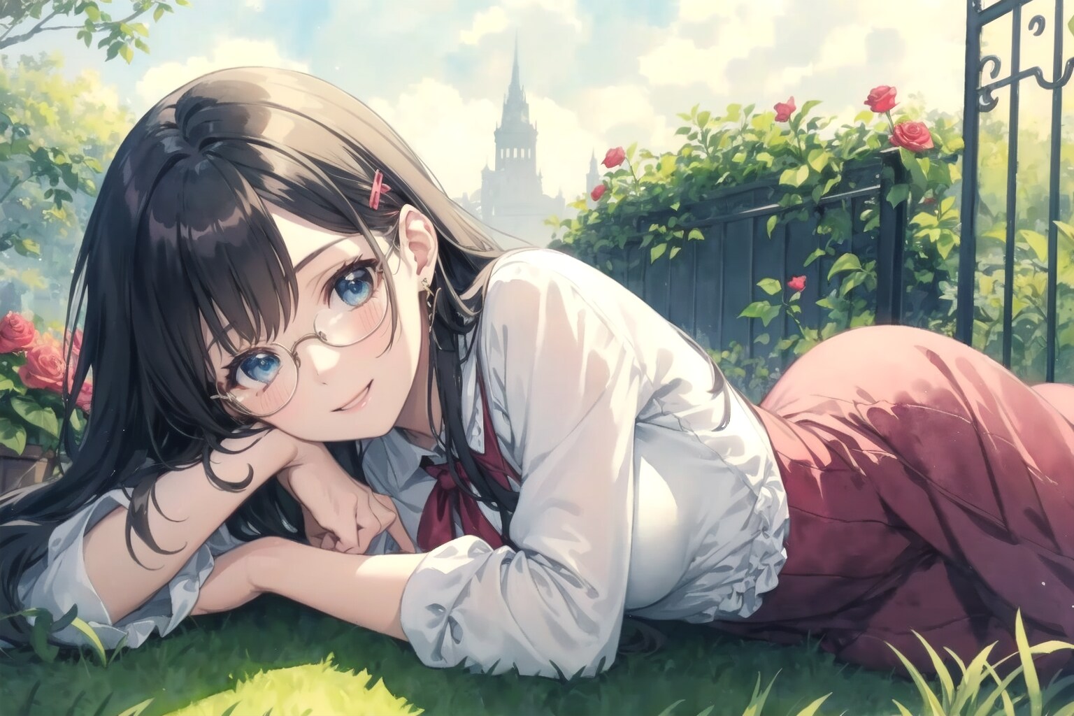 薔薇園