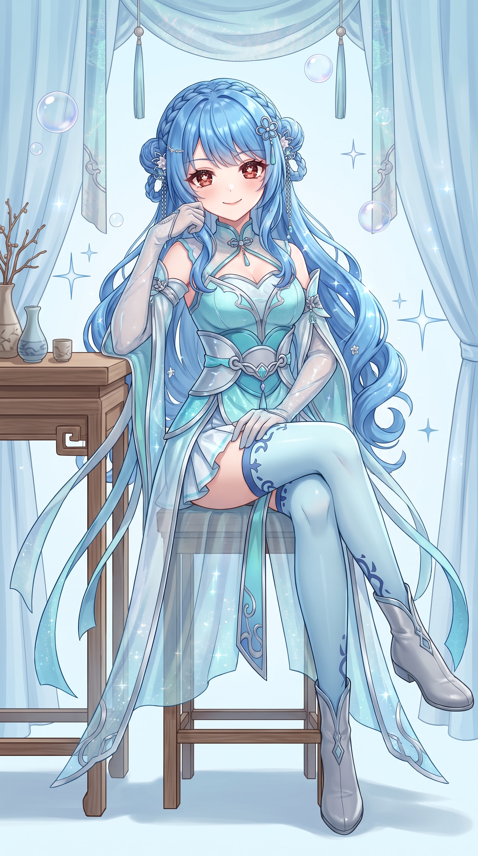 碧瀾瑤姫の舞姿 | の人気AIイラスト・グラビア
