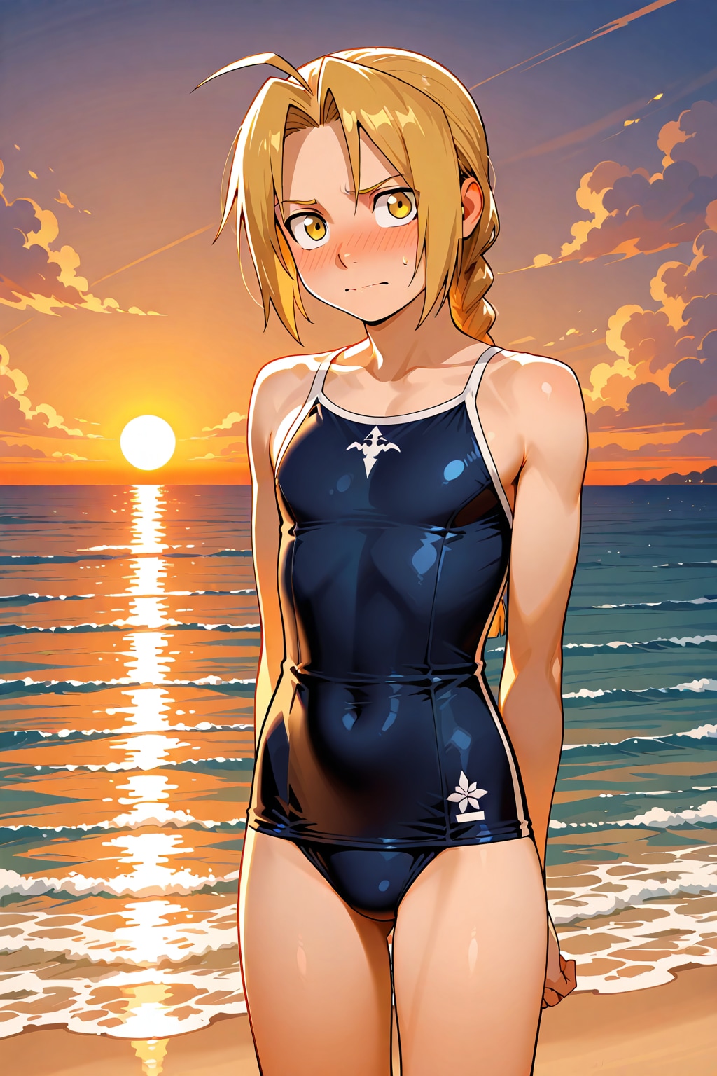らんまの海練に付き合わされた