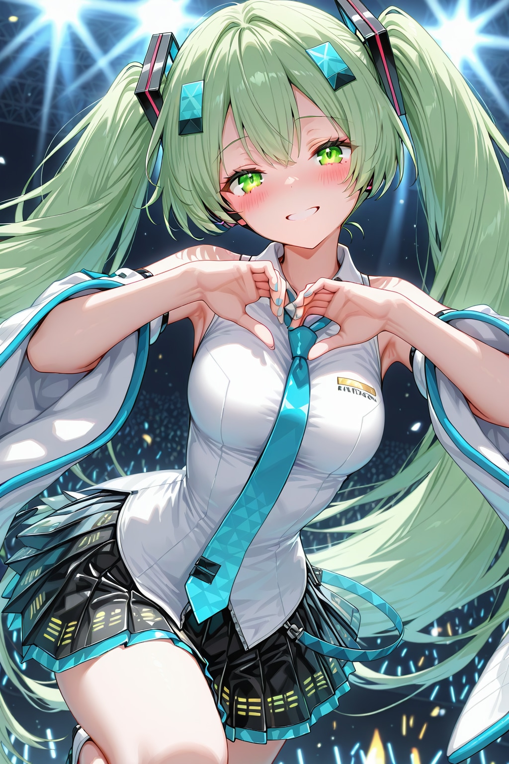初音ミクコス、QILINちゃん(初音ミク生誕祭2026) | の人気AIイラスト・グラビア