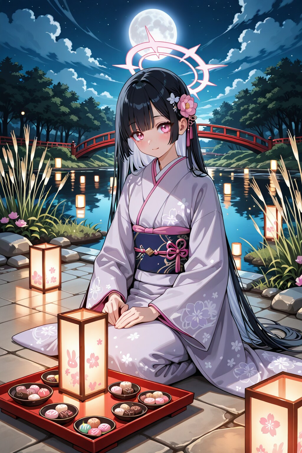 月夜の創作祭⑦ | の人気AIイラスト・グラビア