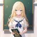 壁画のV4Bちゃんをi2iで現代に復元してみた 3枚目