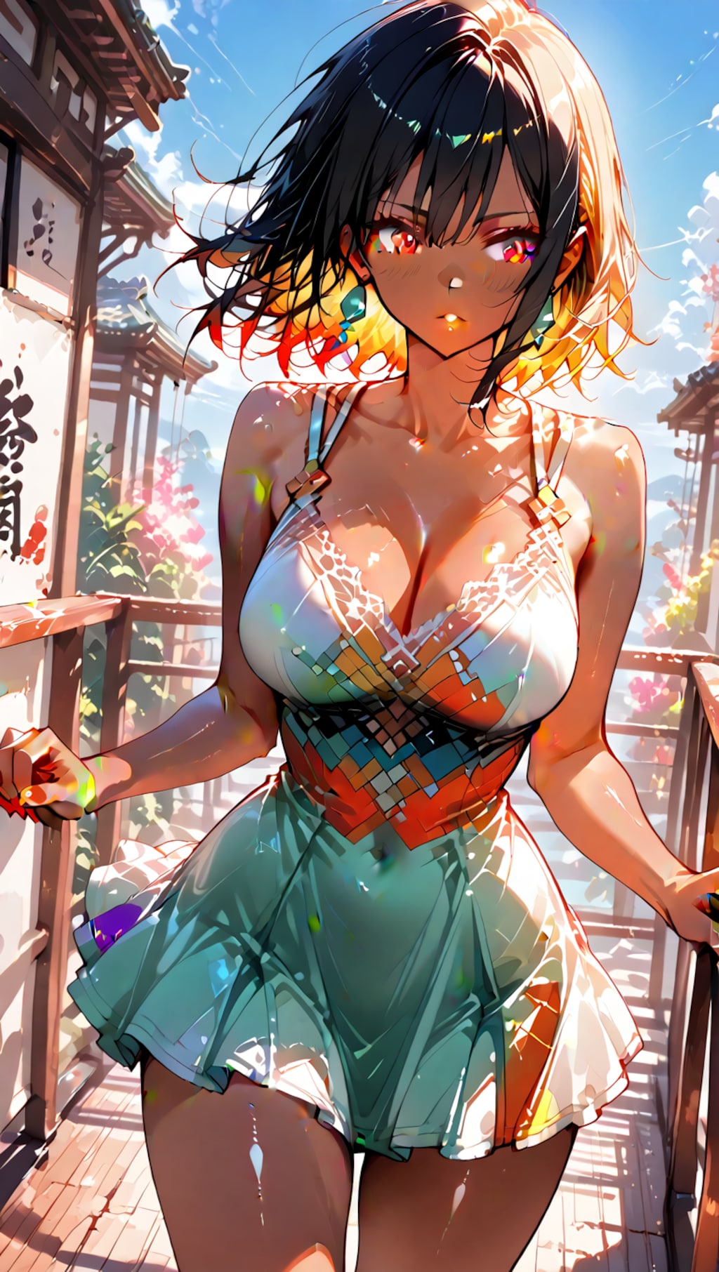 真夏の褐色ギャルズ