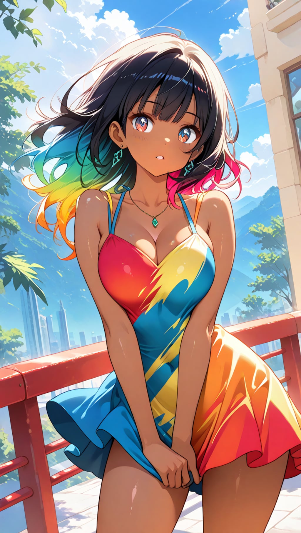 真夏の褐色ギャルズ