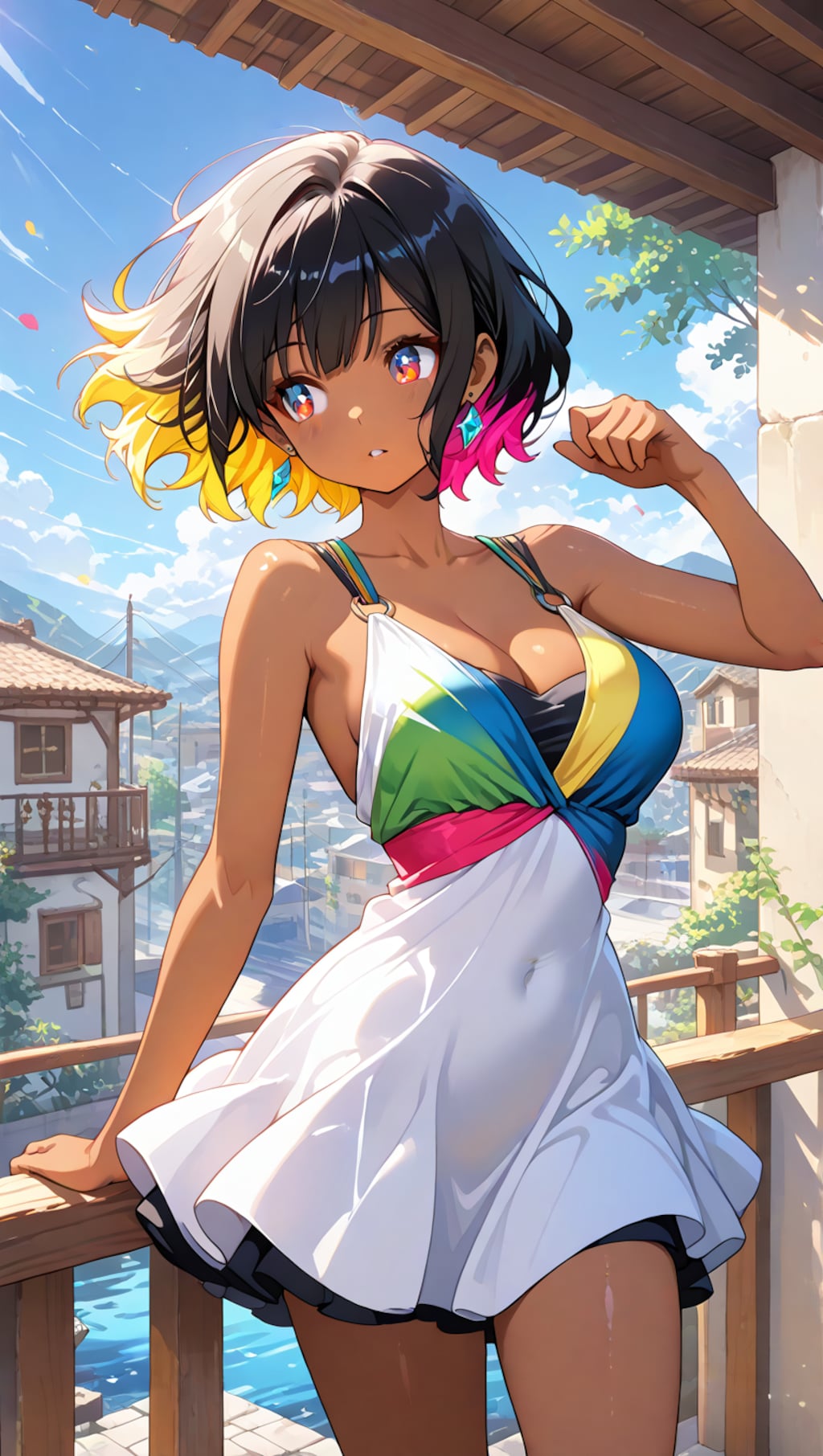 真夏の褐色ギャルズ