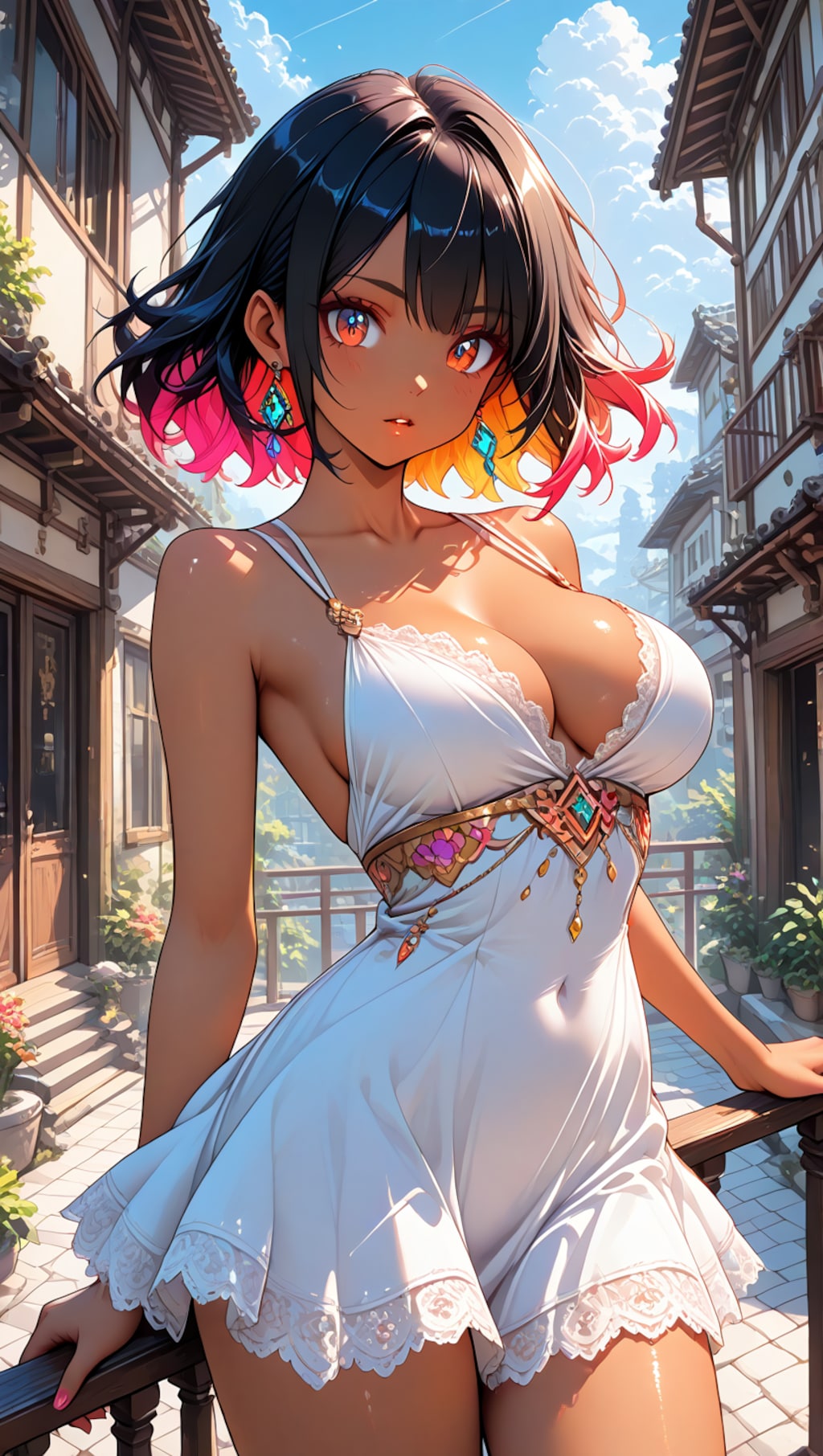 真夏の褐色ギャルズ