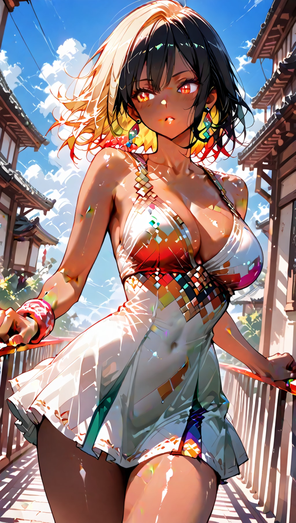 真夏の褐色ギャルズ