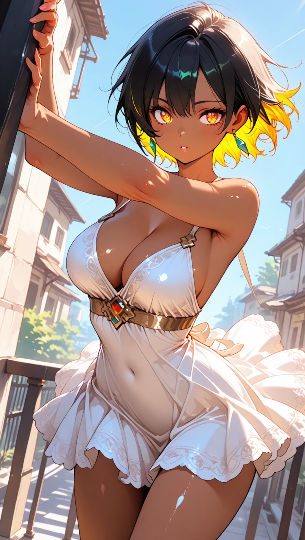真夏の褐色ギャルズ