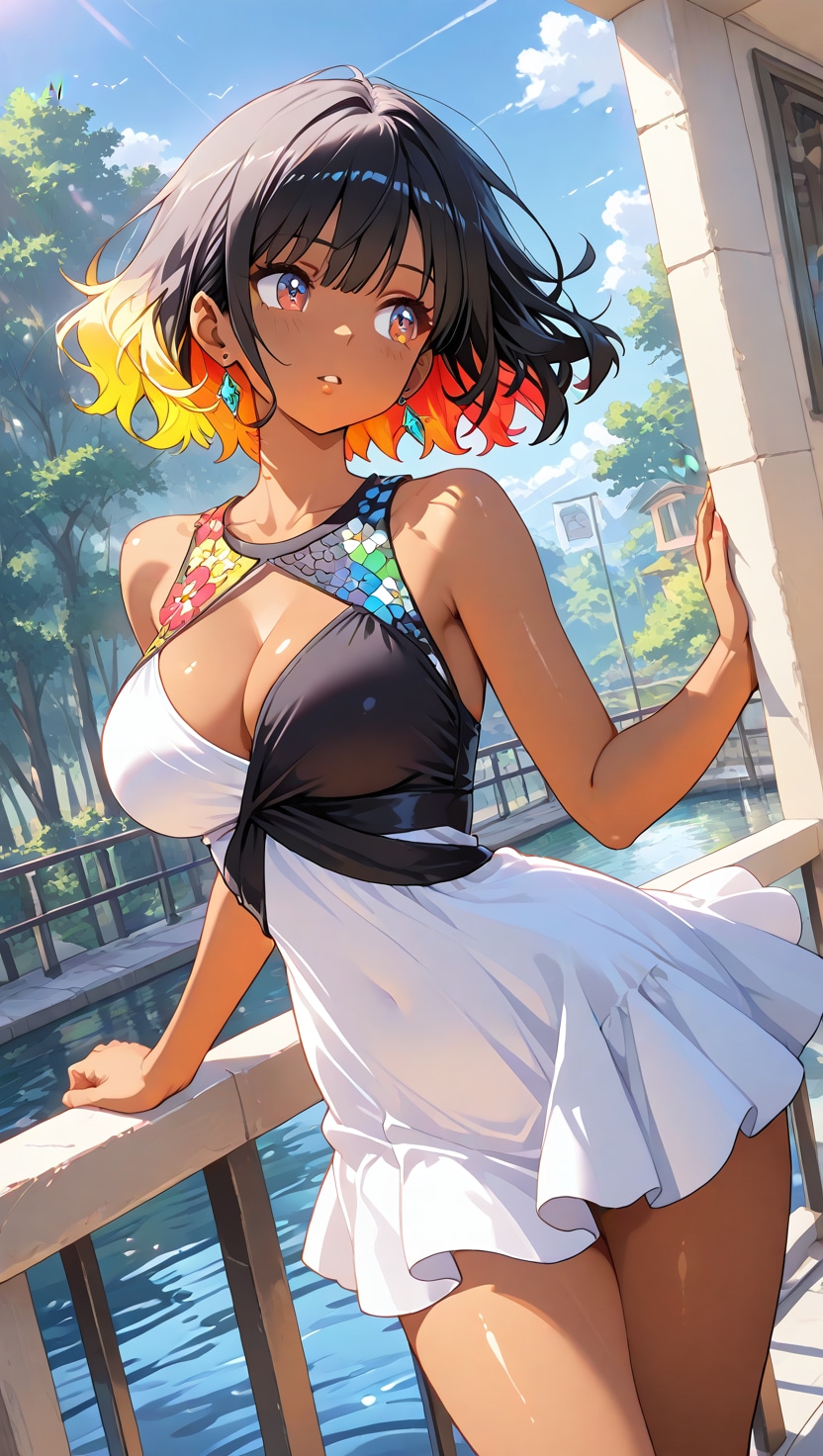 真夏の褐色ギャルズ