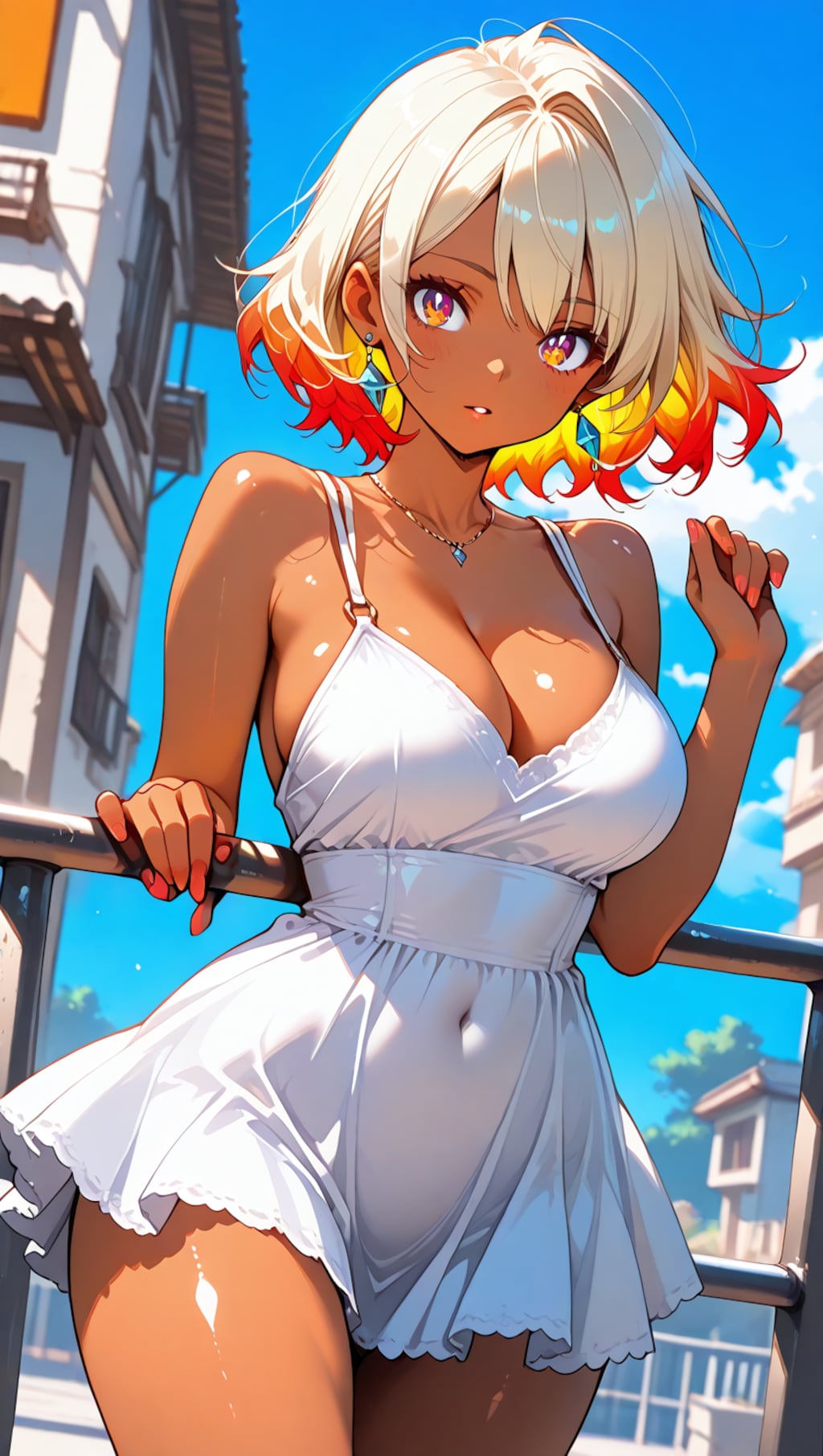 真夏の褐色ギャルズ