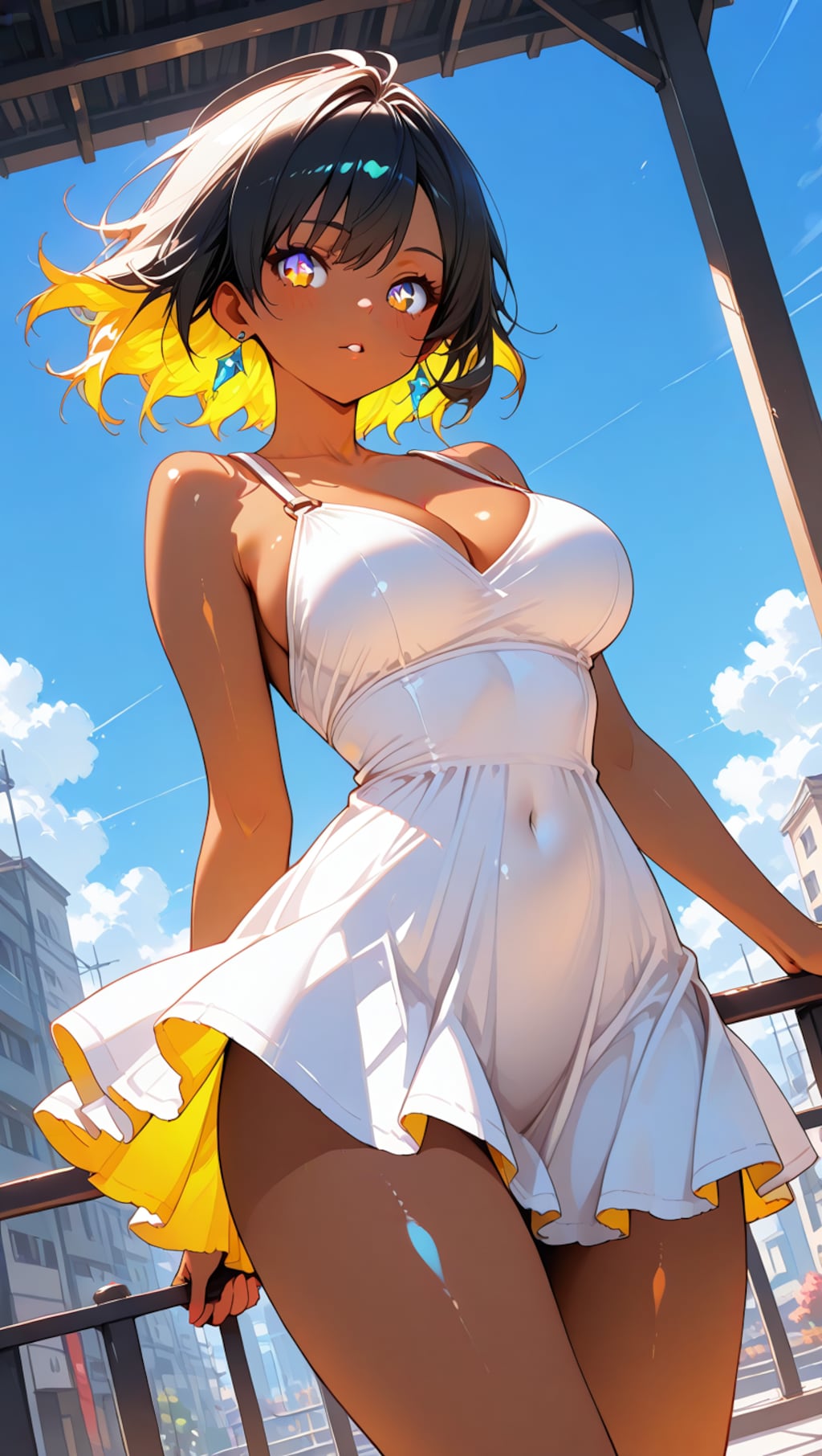 真夏の褐色ギャルズ
