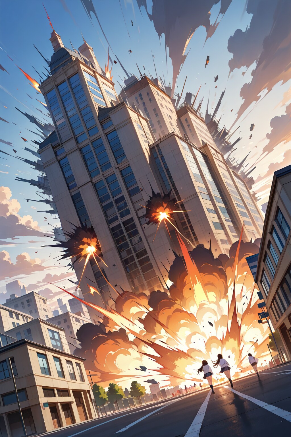 「放送部よりお知らせです、校長のアレがあったため本日は休校となります」