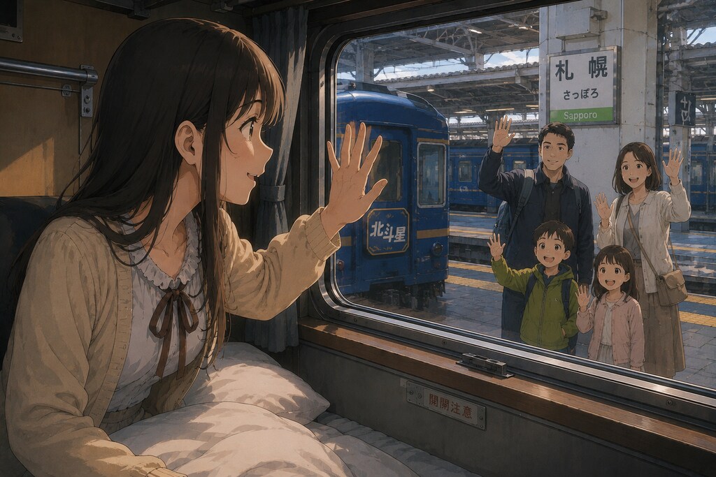 ふるさとに到着