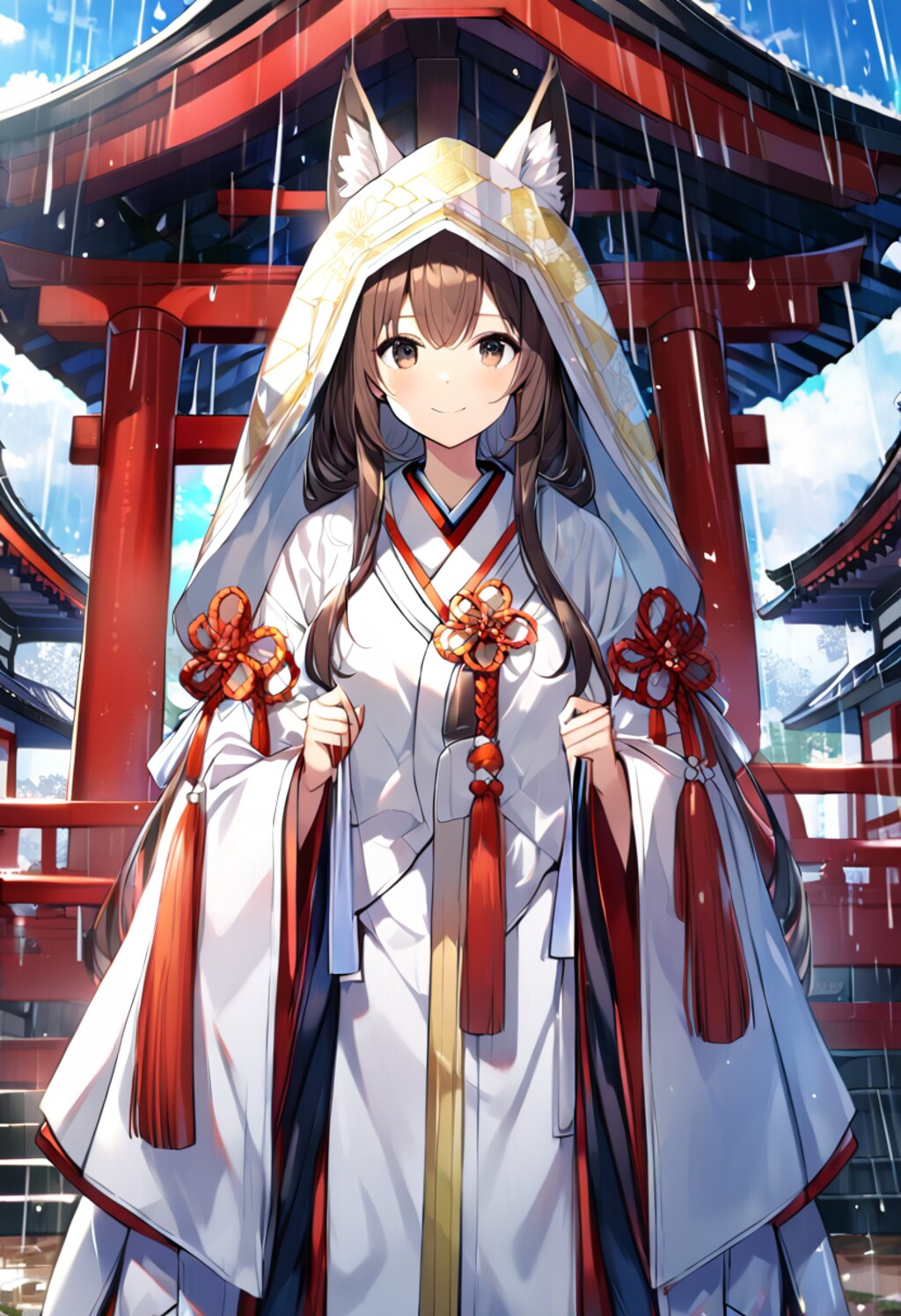 お天気雨 狐の嫁入り