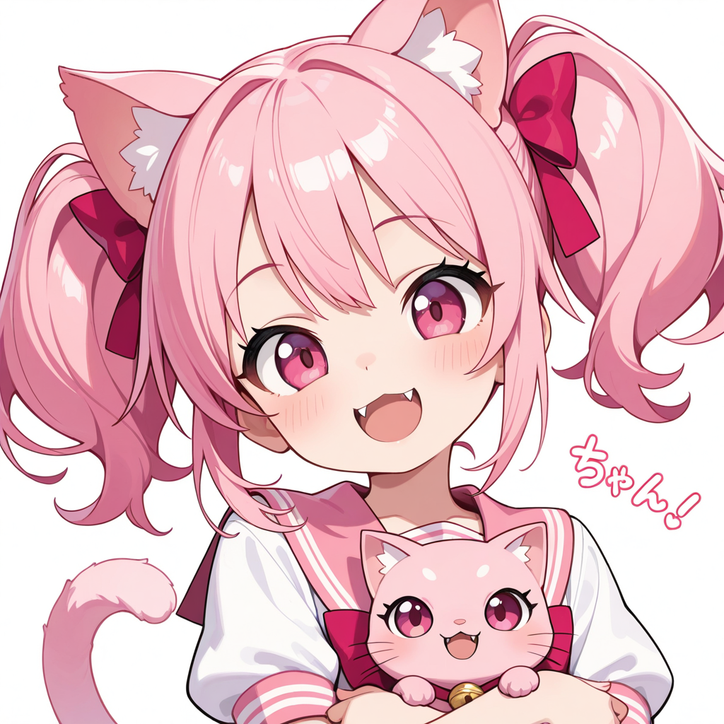 ねこちゃんとねこ