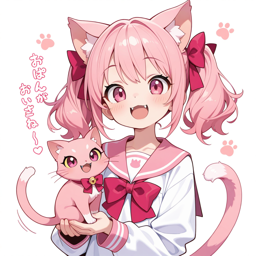 ねこちゃんとねこ