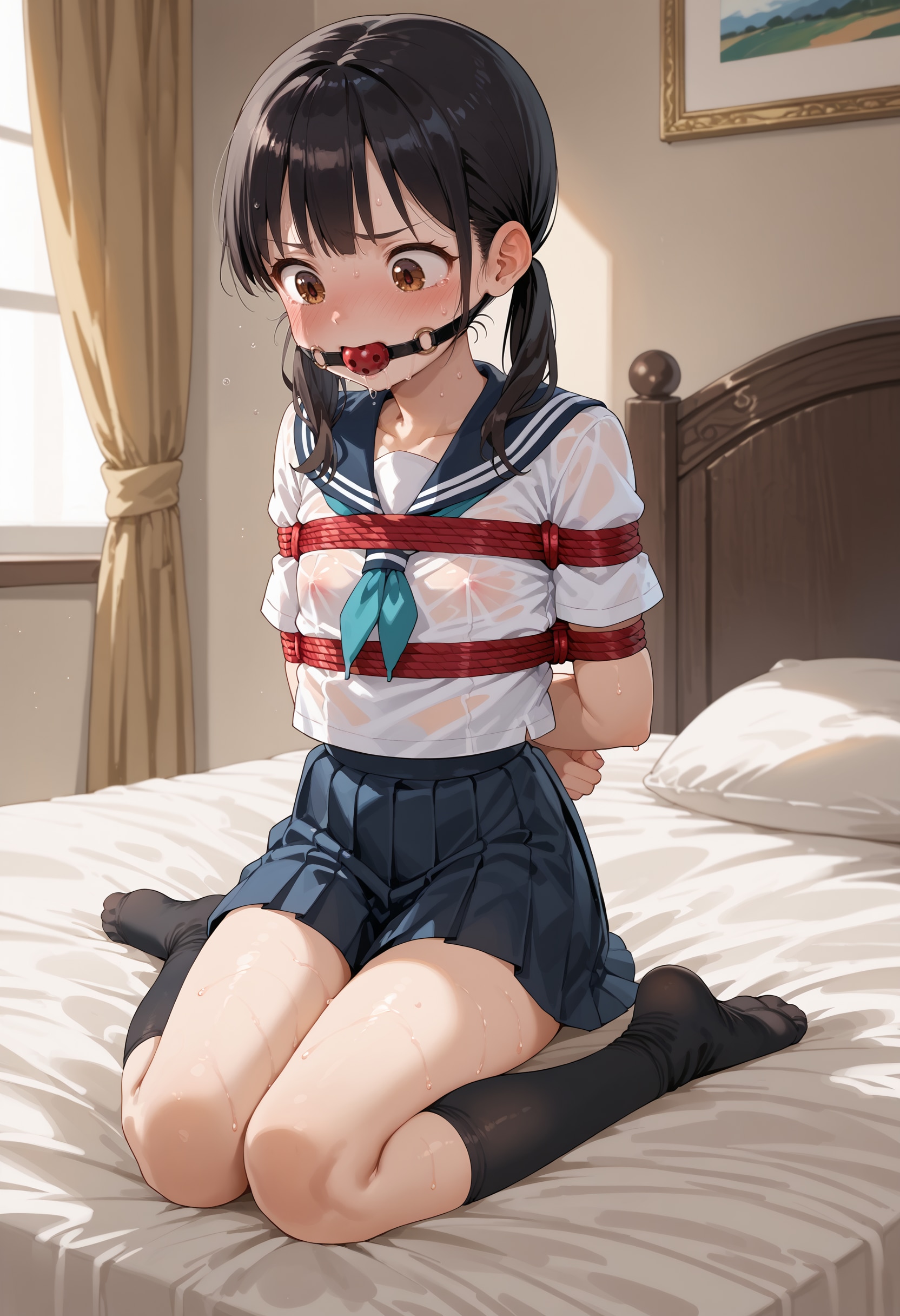 緊縛といえばボールギャグも欲しいよね