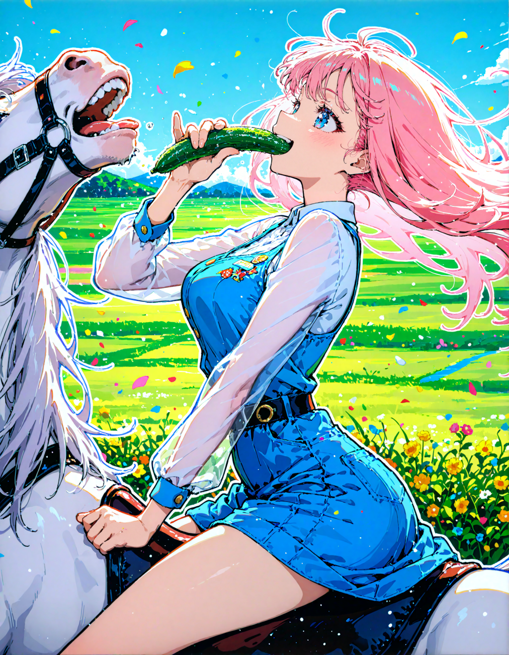 今日は乗馬許可記念日。良いきゅうりの日　その５