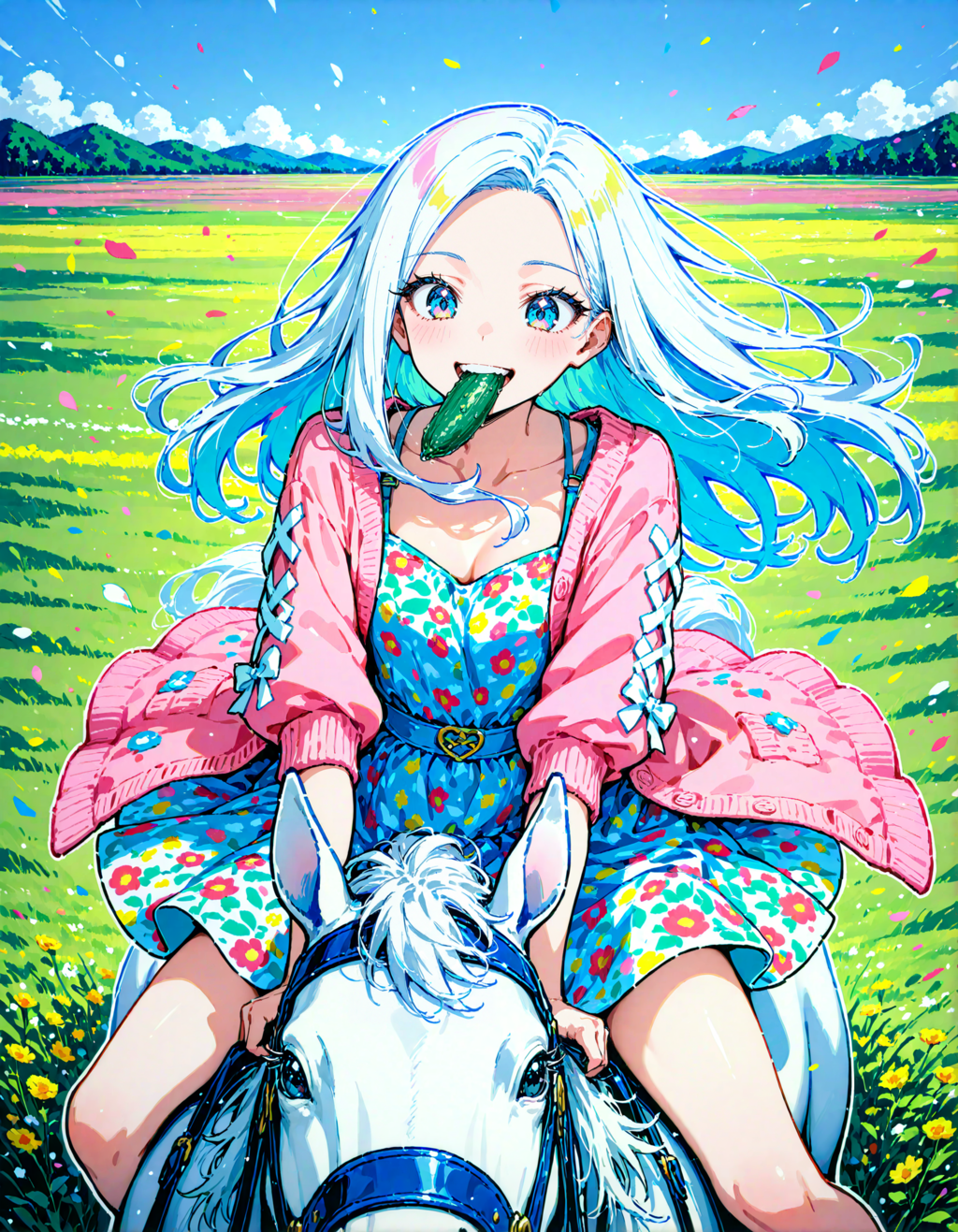 今日は乗馬許可記念日。良いきゅうりの日　その５