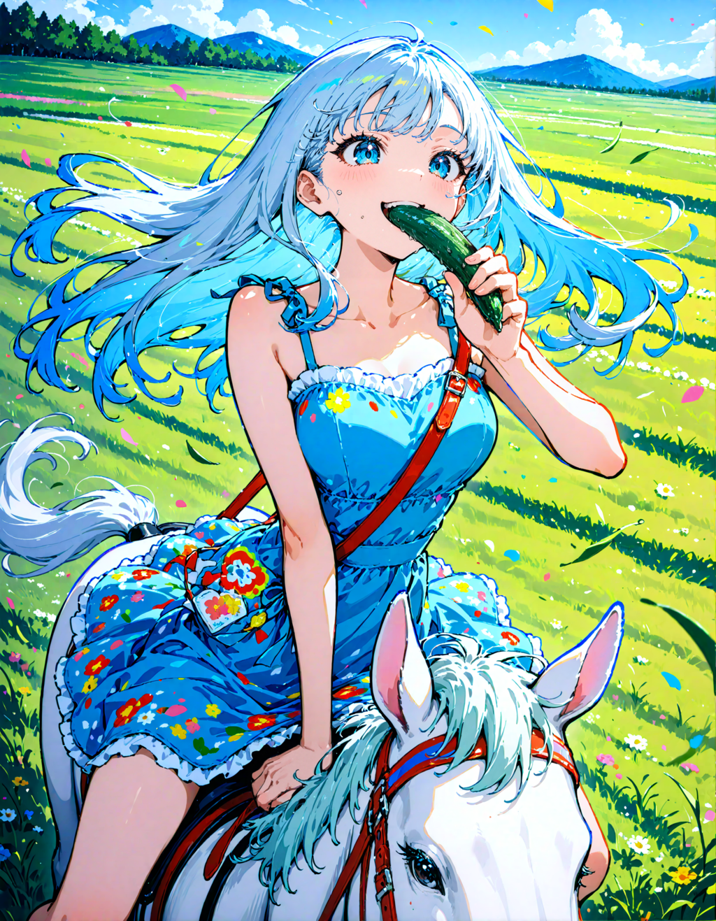 今日は乗馬許可記念日。良いきゅうりの日　その５