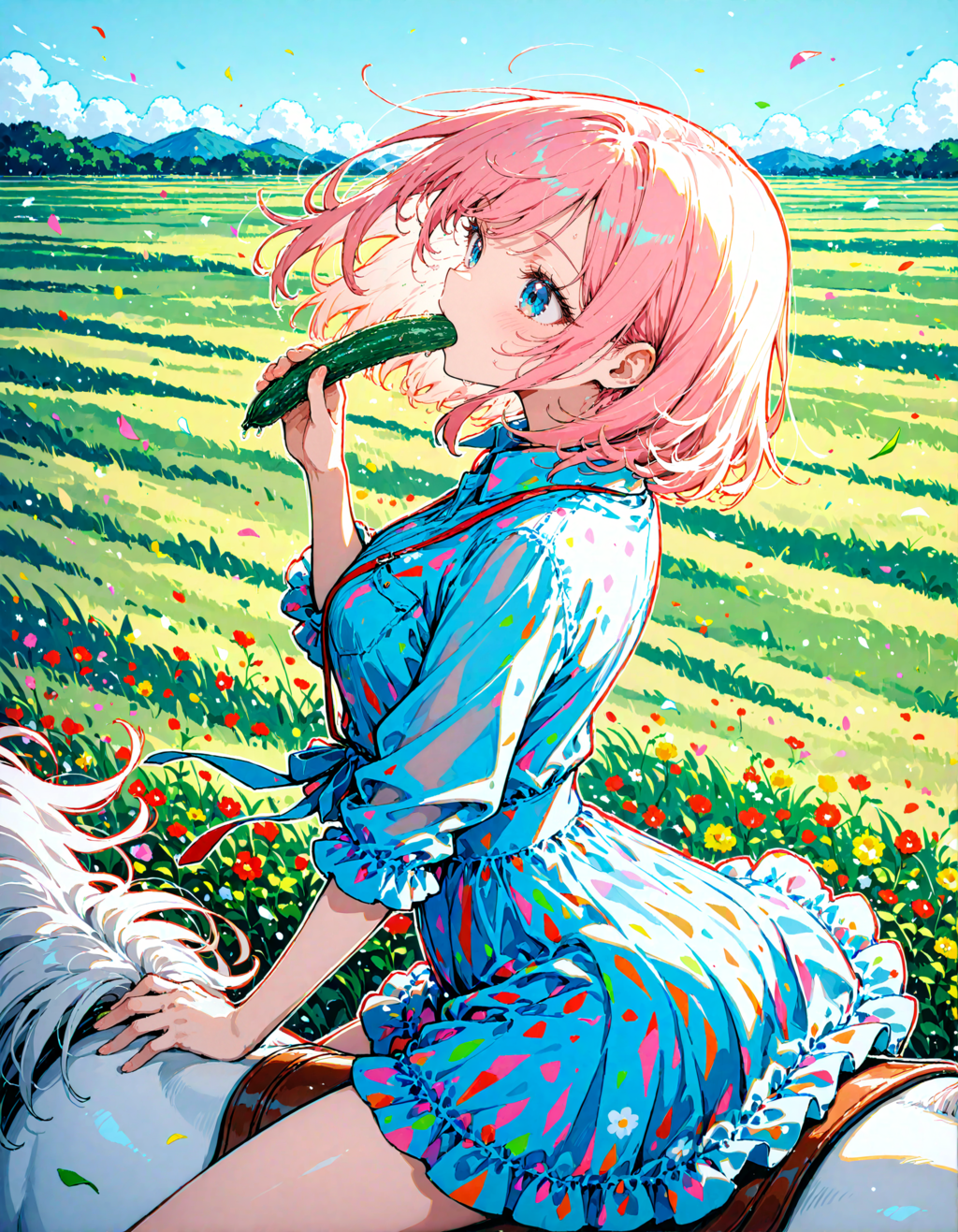 今日は乗馬許可記念日。良いきゅうりの日　その５